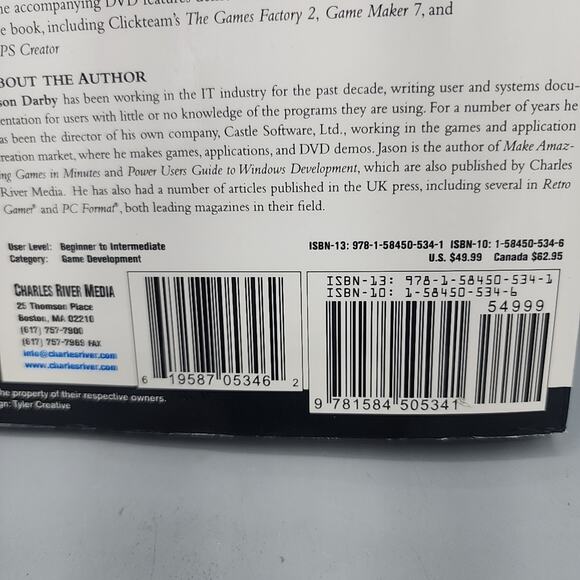 Awesome Game Creation: No Programming Required 3rd Edition With CD ROM - Picture 4 of 16